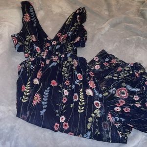 Flowy Floral Dress with slip under
